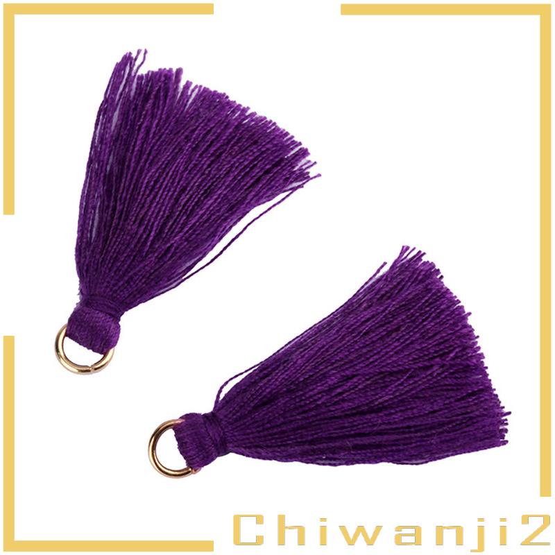 Bộ 100 Dây Tua Rua Lụa Nhiều Màu Sắc 3.5cm 100 Cái 3cm