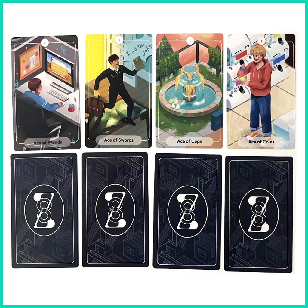 Bộ Bài tarot 78 Lá Tiếng Anh Cho Người Mới Bắt Đầu