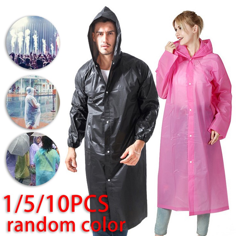 Pe Áo Mưa Thể Thao Nút Xuống Cắm Trại Ngoài Trời unisex Pocho