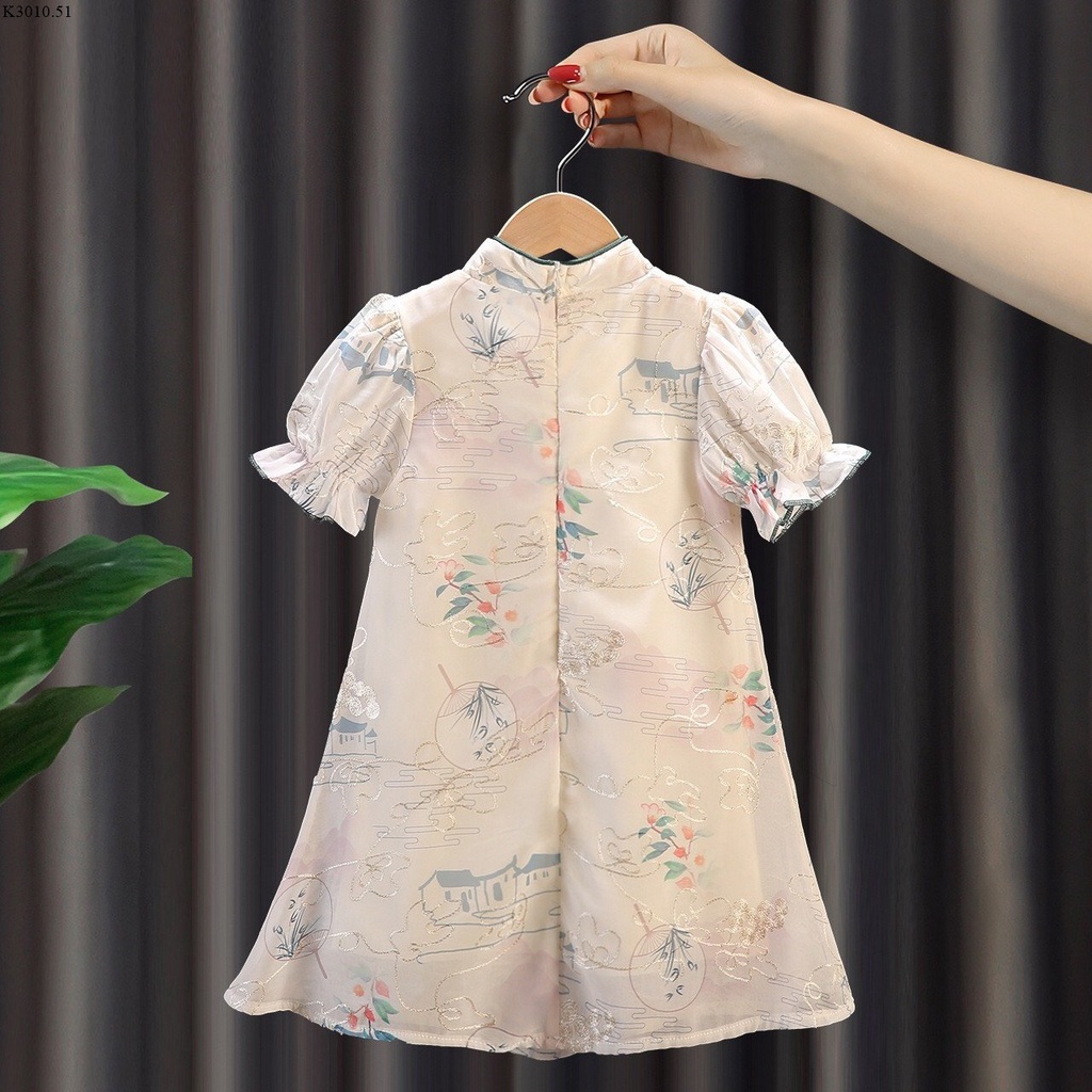 Váy sườn xám QC siêu đẹp