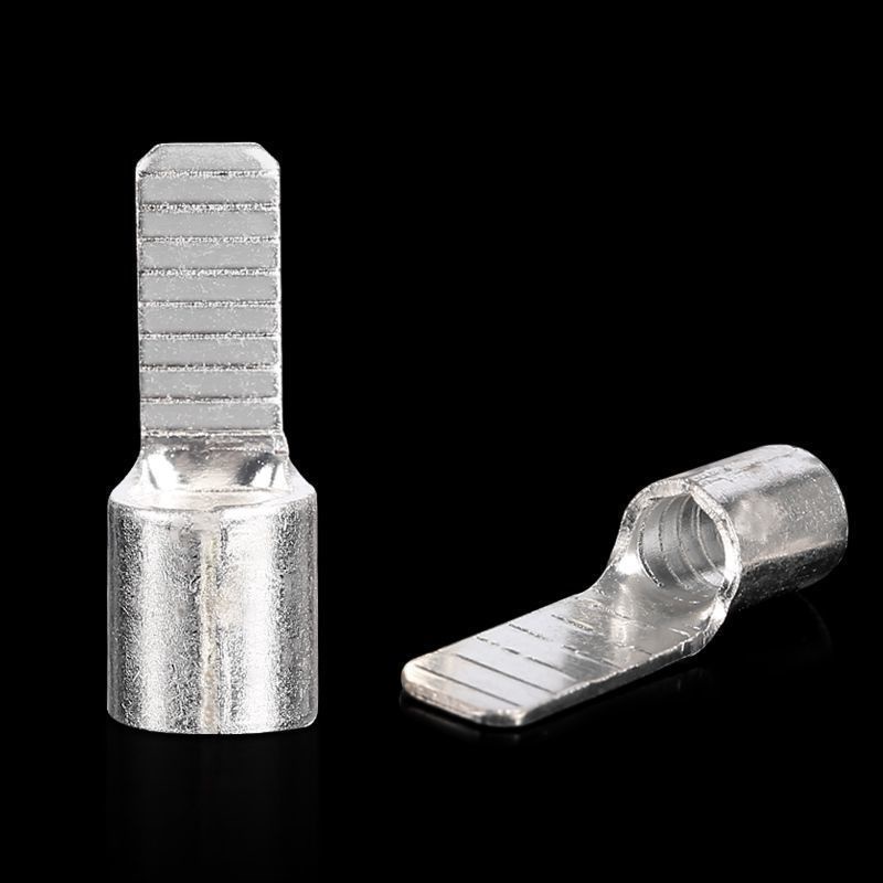 Chốt cắm dây C45 mũi áp suất lạnh màu tím hình dây dz47 mạ bạc mũi mở mũi đồng đỏ hàn đồng/công tắc 