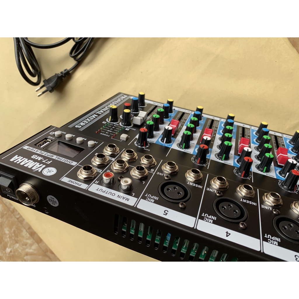 Mixer F7 có USB Bluetooth Mixer F7 - Mixer F7, Bàn trộn âm thanh