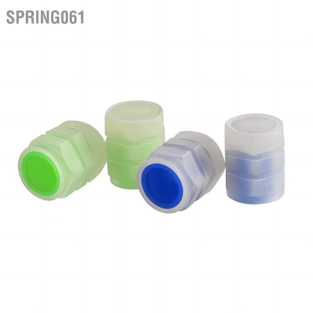Spring061 Dạ Quang Lốp Nắp Van Huỳnh Đêm Phát Sáng Vòi Phun Khí Thân Dành Cho Ô Tô Xe Đạp Máy