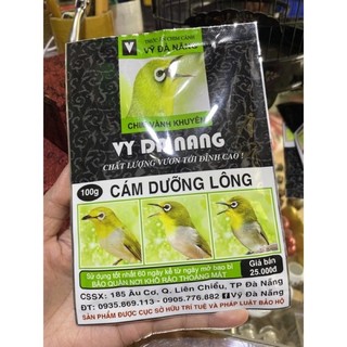 Cám chim vành khuyên vỹ đà nẵng dưỡng, líu 1, líu 2 gói 100g chính hãng kalotebon