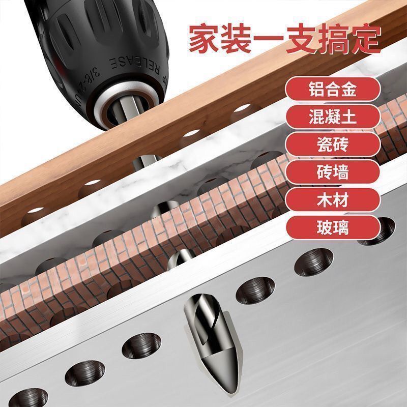 Mũi Khoan Hình Tam Giác Dùng Khoan Kính Gạch Men Đa Năng Siêu Cứng