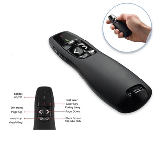Bút Trình Chiếu Hội Thảo Logitech R400 - Bút lazer Thuyết Trình Giảng Bài - bút trình chiếu laser