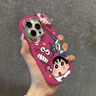 Hoạt Hình Ốp Điện Thoại Hình Cậu Bé Bút Chì Cho iphone 11 1213 pro max x xr xs max se apple 7 plus 8 plus iphone 14 15pro