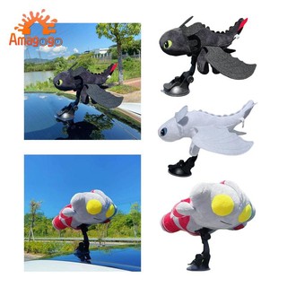 Amagogo trang trí ô tô búp bê vui nhộn cưỡi bánh quà tặng sáng tạo búp bê xe phía sau phụ kiện xe máy cao cấp