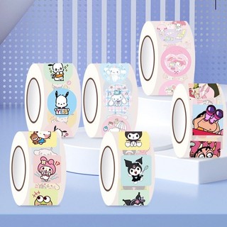 Bộ 200 Sticker Dán laptop Hình sanrio hello kitty kuromi my melody Dễ Thương