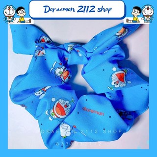 Cột tóc tai thỏ Doraemon nhiều màu