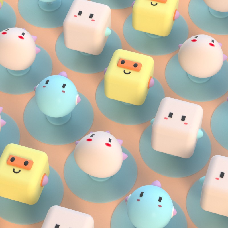 Mới Móc Treo Đồ Dán Tường Hình Thú Cưng 3d Nhiều Màu Sắc Đa Năng