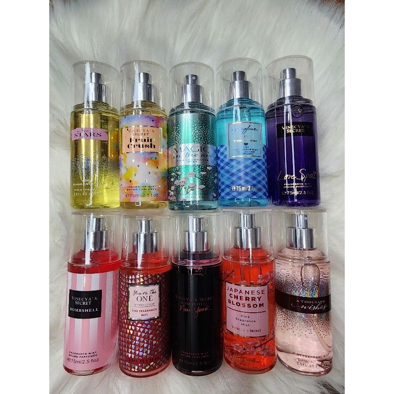 Xịt Thơm Bodymist 75ml Hương Thơm Mát Quyến Rũ Dành Cho Cả Nam Và Nữ