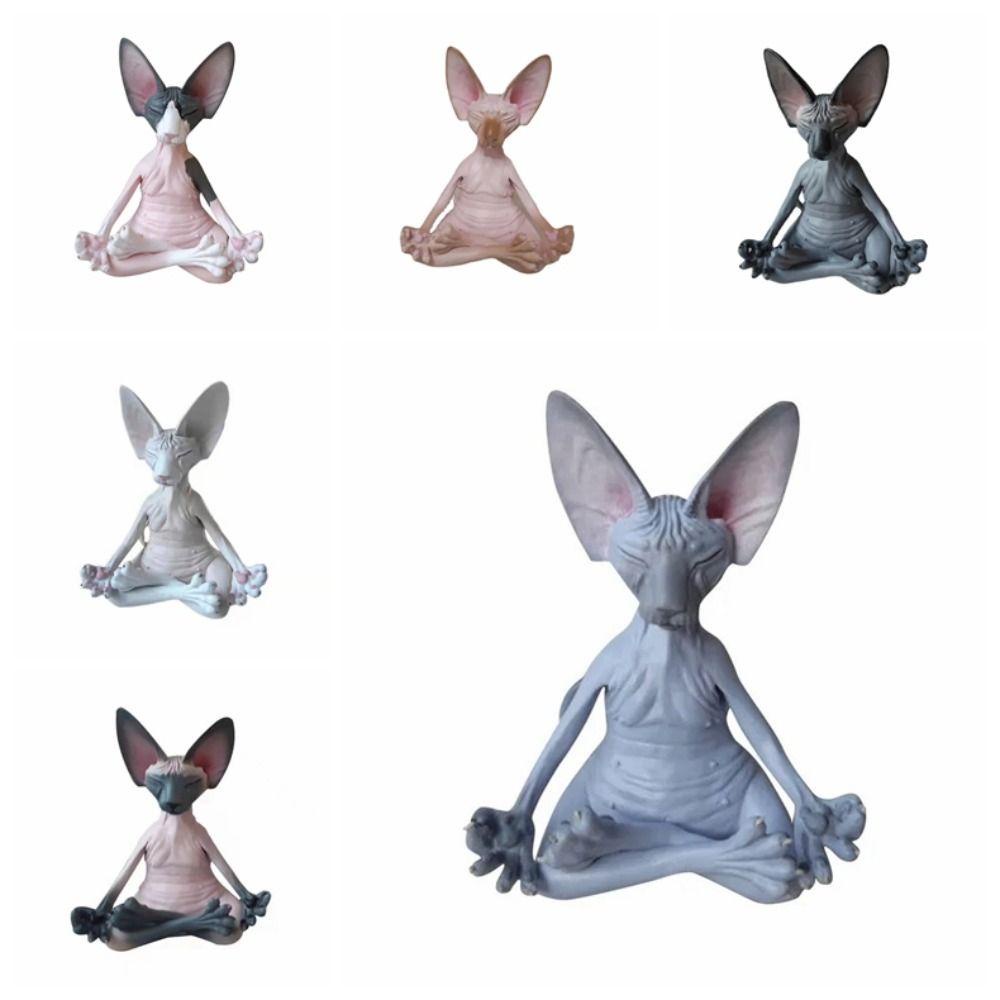 Mmluck Mô Hình Chú Mèo May Mắn / Cá Heo / Cá Heo Mô Phỏng diy Trang Trí Tiểu Cảnh yoga