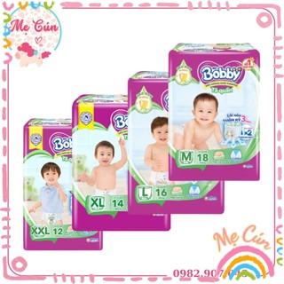 (Mẫu mới nhất) Tã quần Bobby M18/L16/XL14/XXL12