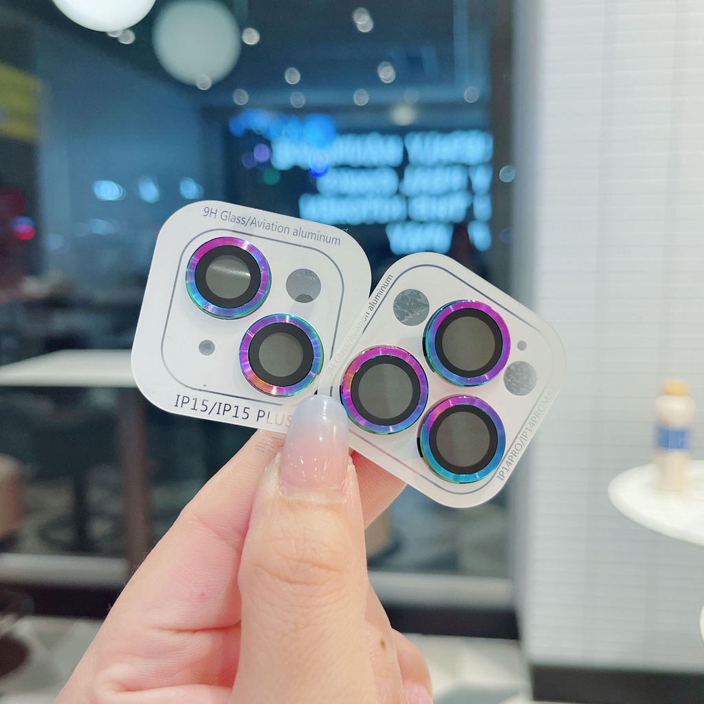 Phù Hợp Miếng Dán Bảo Vệ lens Máy Ảnh Họa Tiết Hoạt Hình Màu Trong Suốt Cho iphone15promax 14Pro 14plus 15plus 14 15