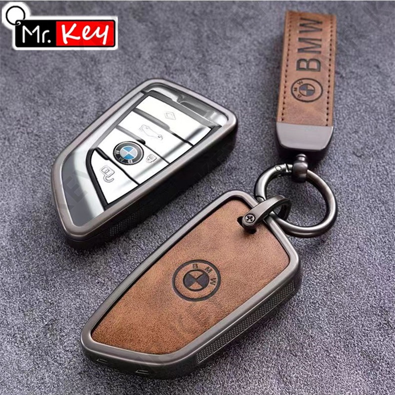 Bao Da Chìa Khóa Xe Hơi Bằng Hợp Kim Kẽm Cho bmw 3 4 5 series 320i 530i 550i f20 f21 f30 f31 f25 f01 f02