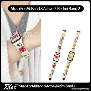 Dây Đeo Thay Thế Cho Đồng Hồ Thông Minh xiaomi Mi band 8 active 2 8 active 18mm acc