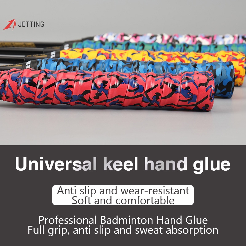 Jetting Băng Quấn Tay Cầm Vợt Cầu Lông / tennis / Cần Câu Cá Bằng Cao Su Thấm Hút Mồ Hô