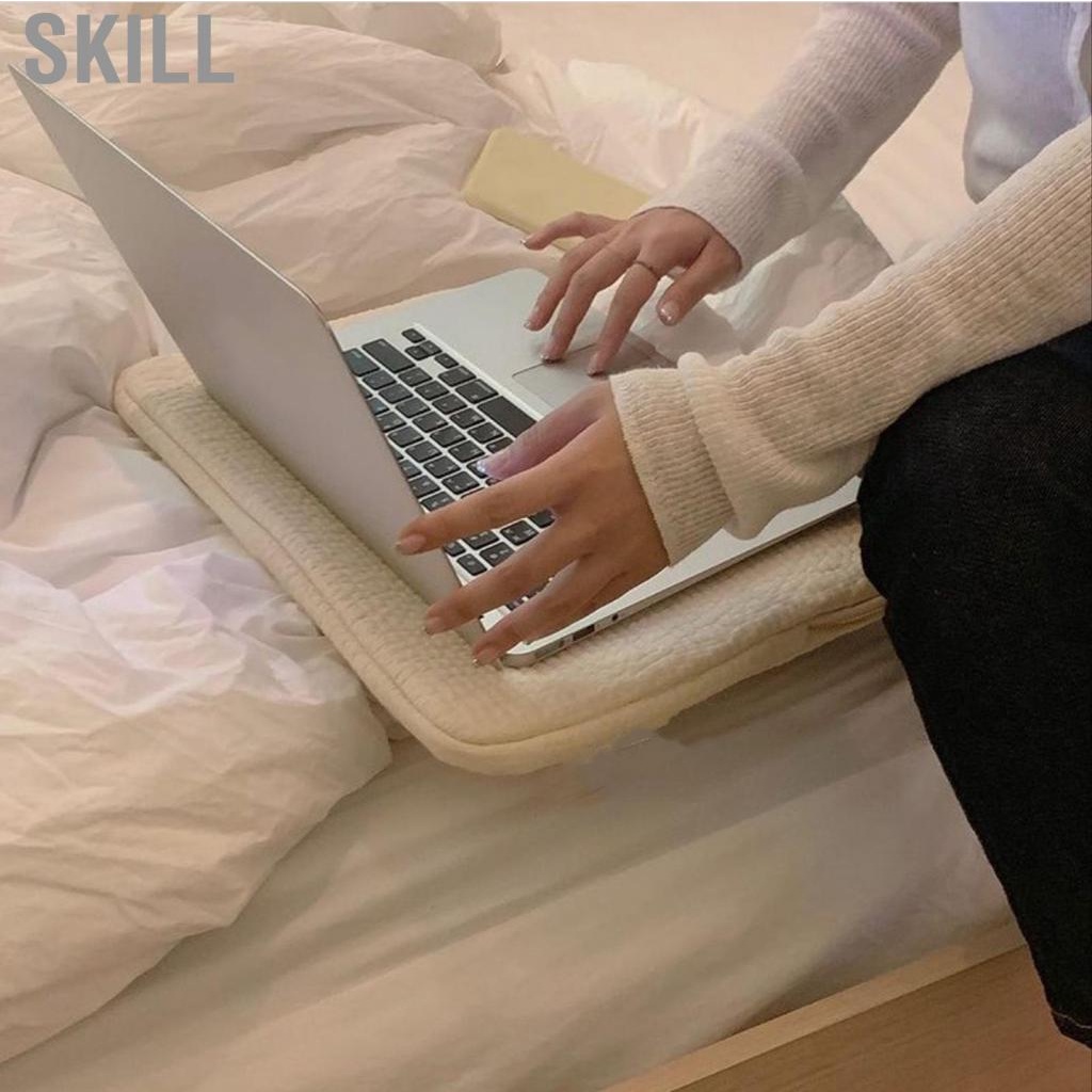 Skill Laptop Carrying Cover Case  Shockproof Portable Sleeve Zipper Closure for 13 To 14 Inch Tablet