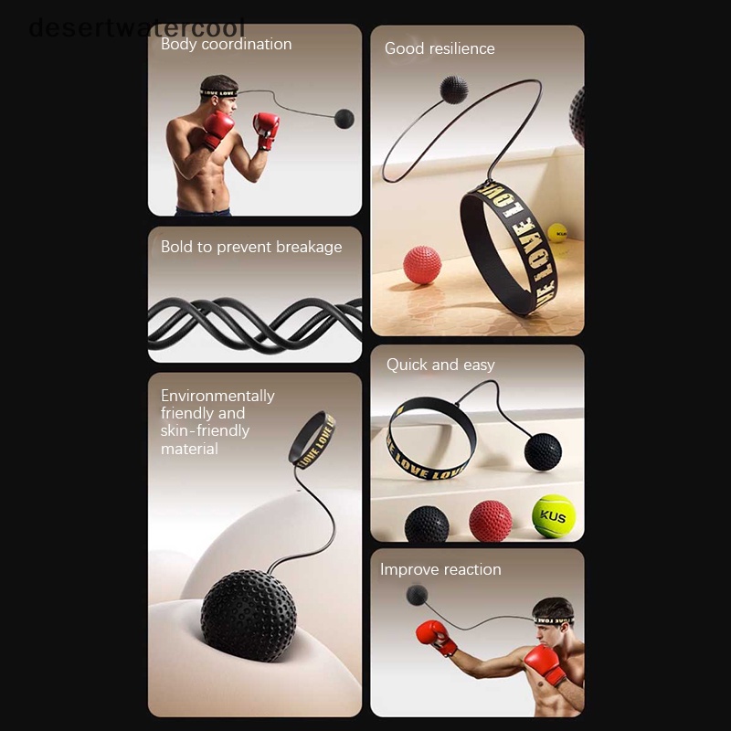 Dc Bóng Tập Phản Xạ boxing Cho Người Lớn Và Trẻ Em