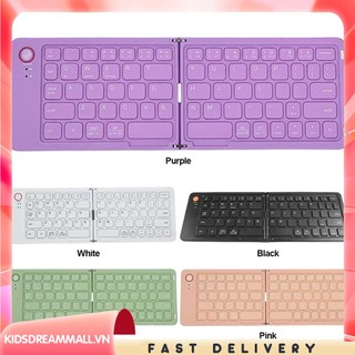 Bàn Phím bluetooth Không Dây Gấp Gọn Cho ios android windows laptop