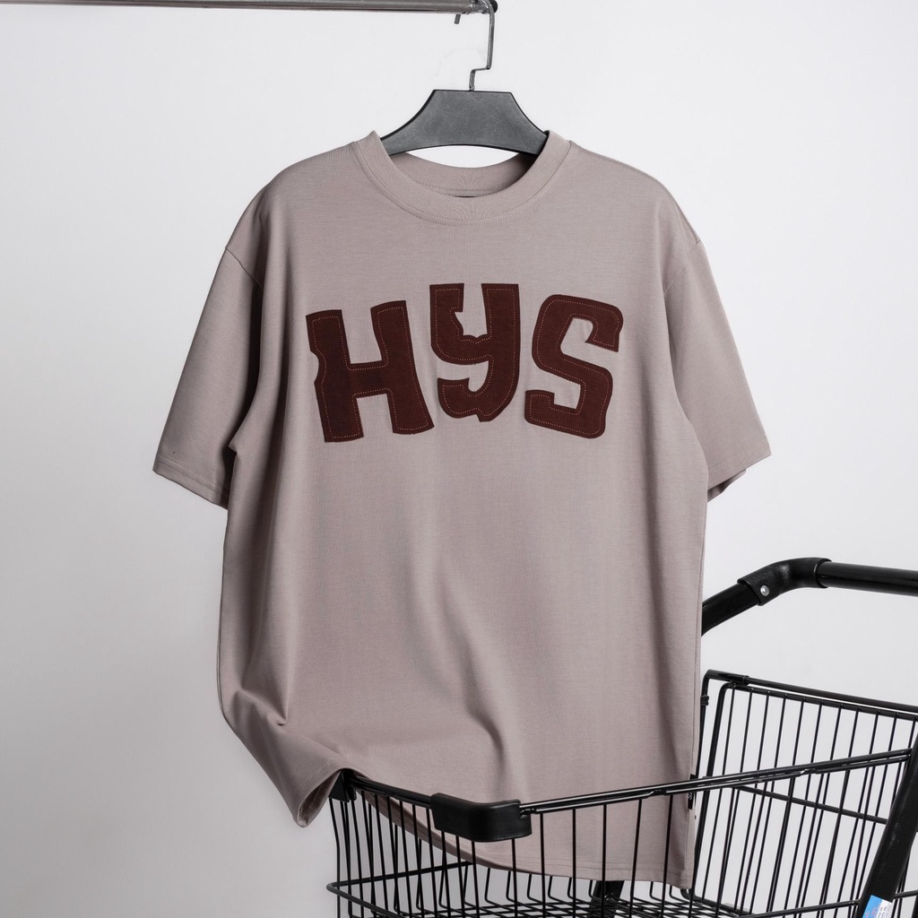 Áo thun HYS TYPON thêu đắp