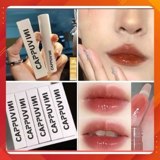 (Son mới về)Son Bóng CAPPUVINI Dưỡng Ẩm môi lâu trôi,chống nước