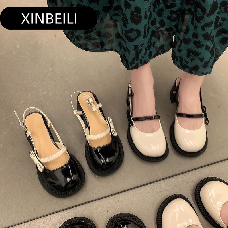 XINBEILI Mary Jane 2023NEW Thanh lịch và khí quyển BK20Z23051102