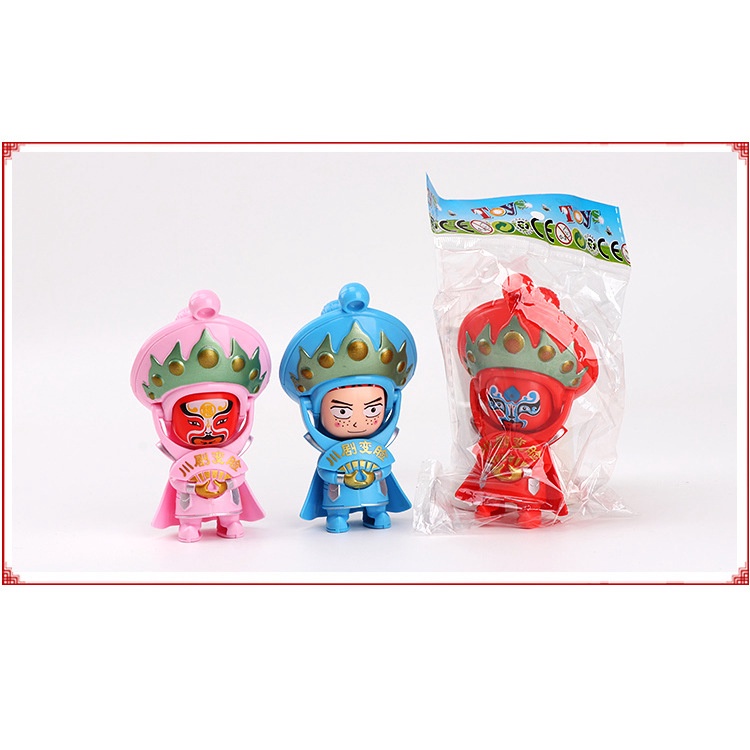 Búp Bê Đồ Chơi Hình fengchuan opera Trung Hoa Thay Đổi Mặt Độc Đáo