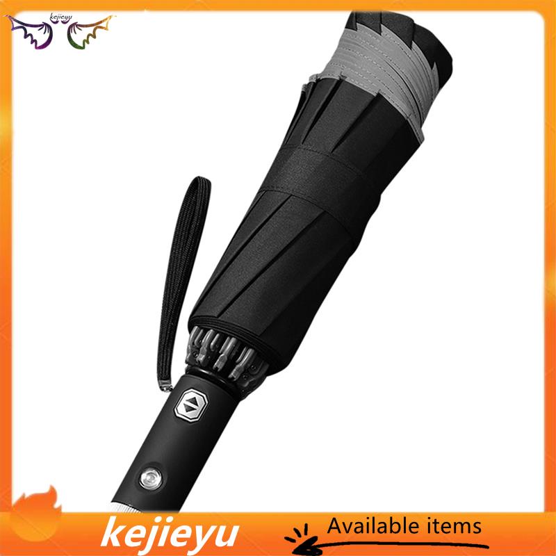 Dù Mở Tự Động Có Đèn led Phản Quang An Toàn Ban Đêm Cho Nam Và Nữ