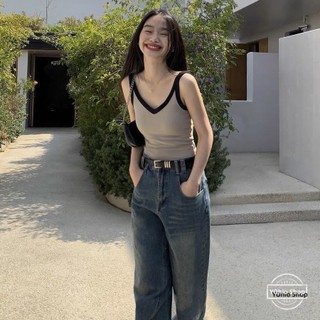 Áo tank top Thể Thao Cổ Chữ v size Lớn Thời Trang Mùa Hè Cho Nữ