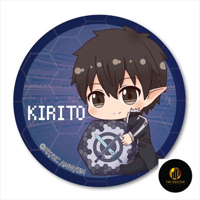 Móc khóa Sword Art Online kirito yuki sinon leafa asuna Phụ kiện trang trí túi xách Balo