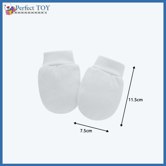 Sf set Vớ cotton Trơn Màu Kèm Mũ Len Chấm Bi Dành Cho Bé Sơ Sinh