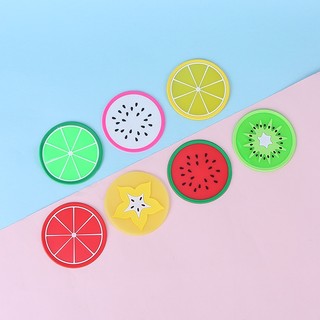 Miếng lót ly hình trái cây silicon VANPH