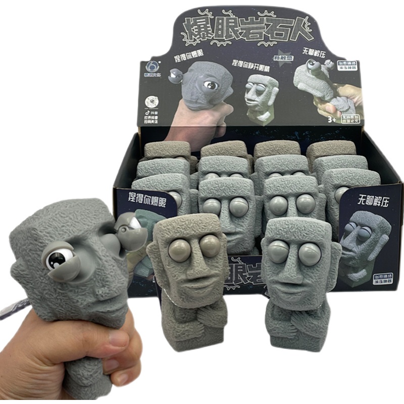 Hàng Có Sẵn Đồ Chơi Nhấn Giảm Căng Thẳng Khuôn Mặt boredom rockman Gửi Bạn Trai Bạn Trai Nhỏ