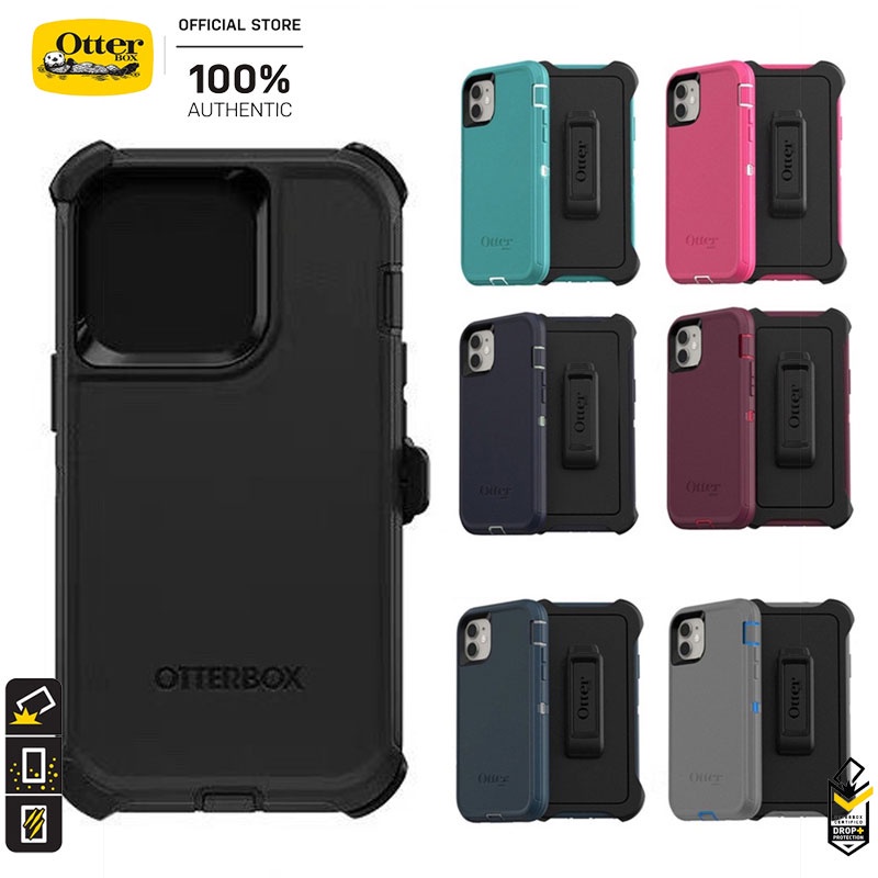 Otterbox Defender Series Tương thích cho iPhone16 IPhone 16 15 14 13 pro max plus Vỏ điện thoại 3 tr