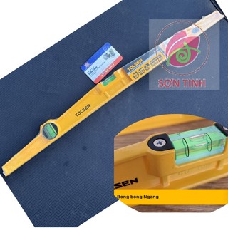 Thước cân bằng thủy không từ 600mm nguyên khối Tolsen 35061 thước li vô