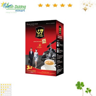 Cà Phê Sữa Hoà Tan G7 3in1 Hộp 18 Gói X 16g Dài - Trung Nguyên