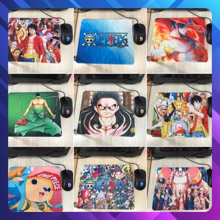 Lót chuột One Piece - bàn di chuột One Piece cỡ nhỏ size 25x30