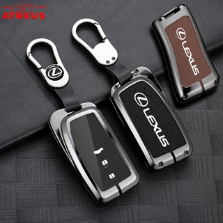 Ốp Chìa Khóa Ô Tô Lexus Hợp Kim Kẽm Da Chìa Khóa Bọc Toàn Bộ Vỏ Chìa Khóa Thông Minh Bảo Vệ Chống Rơi Cho Xe Lexus rx 570 RX300 LX570 CT200H NX250 RX350 LX470 IS NX ES