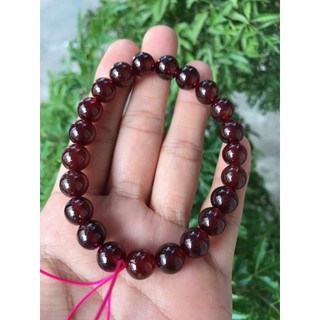Vòng tay đá Garnet (Ngọc hồng lựu, VIP, 8 li)