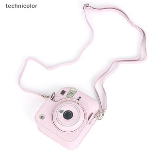 Túi da pu đựng máy ảnh instax mini 12