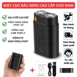  Lỗi 1 đổi 1  Máy cạo râu mini cho nam máy cạo râu cao cấp Elept cạo nhanh sạch mọi loại râu nhỏ gọn dễ mang theo 