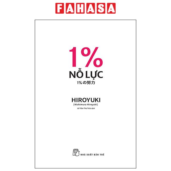 Sách Sách 1% Nỗ Lực (Bìa Mềm)