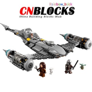 Bộ đồ chơi lắp ráp mô hình nhân vật star wars n-1 starfighter 75325