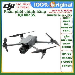  DJI VN BH12T: Flycam DJI AIR 3S- dual Camera - cảm biến va chạm - Active track +  Tặng thẻ nhớ 