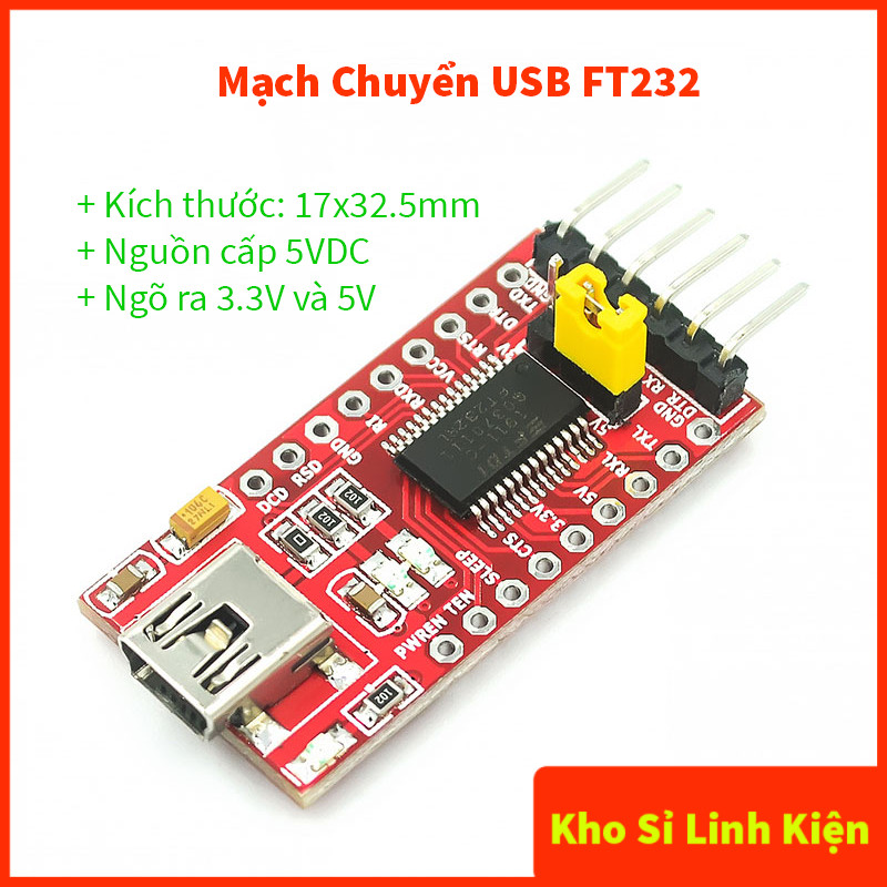 Mạch Chuyển USB UART TTL FT232 | FT232RL