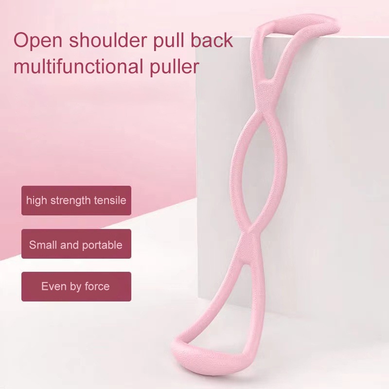 Dây Đai Kháng Lực Hình Số 8 Bằng Silicon Chuyên Dùng Tập yoga Giảm Cân silicone - YKD