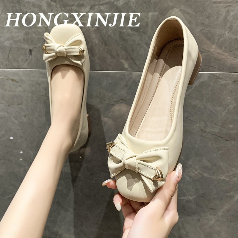 HONGXINJIE Giày Cao Gót Mũi Nhọn GIÀY SANDAL Thời Trang Mới 2023 Cho Nữ B95G094 35Z230831