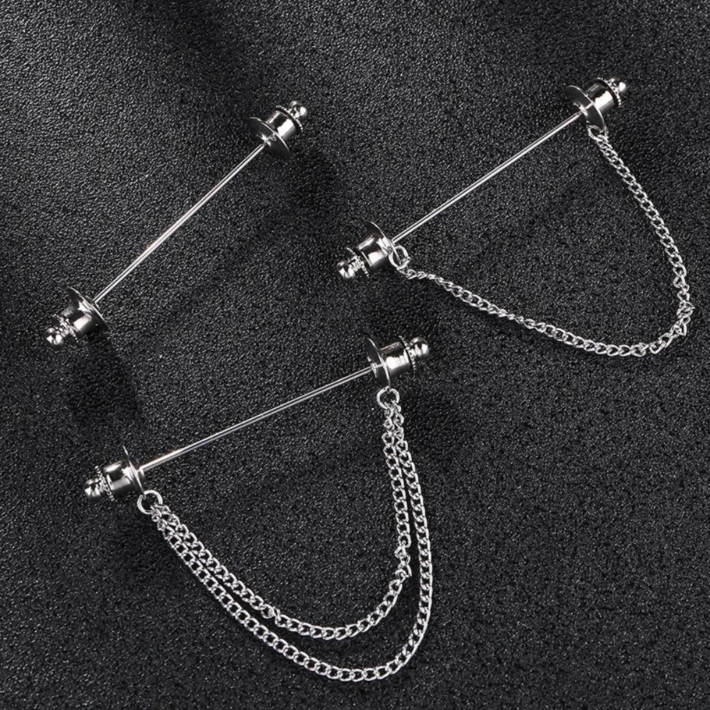 Ghim Cài Áo Sơ Mi 70mm Bằng Đồng Bền Trang Trọng Cho Nam